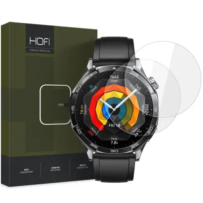 HOFI TEMPERIRANO STAKLO 2-PAK ZA HUAWEI WATCH GT 5 (46 MM) PROZIRNO