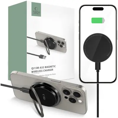 TECH-PROTECT MAGNETIC MAGSAFE INDUCTIVNI PUNJAČ ZA IPHONE 12 13 14 15
