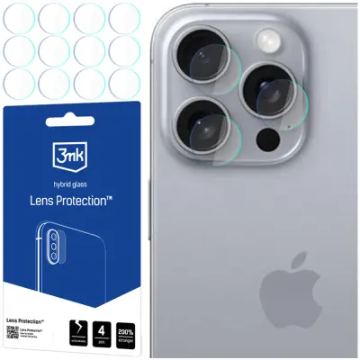 ZA APPLE IPHONE 16 PRO 3MK ZAŠTITA ZA LEĆU OD TEMPERIRANOG STAKLA ZA TELEFON