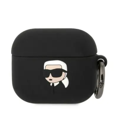 Silikonska maska AirPods 3 Karl Head 3D luksuzna otporna na udarce