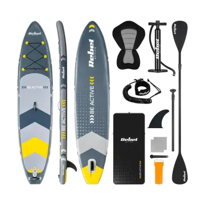 Deska SUP REBEL ACTIVE RBA-4501, 350x81x15 cm, sjedalo, 170 kg