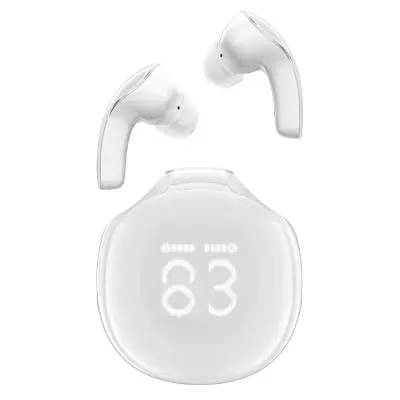 Slušalice Acefast Crystal (Air) in-ear bežične bijele