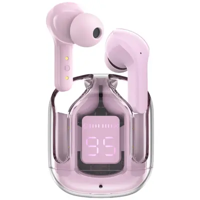 Slušalice Acefast in-ear bežične lotus roze