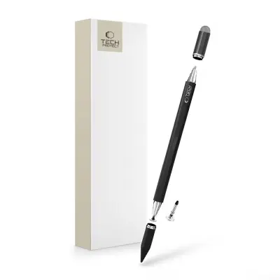 TECH-PROTECT USP200 olovka s 3 vrhova, crna za tablet