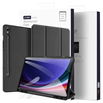 DUX DUCIS DOMO SAMSUNG GALAXY TAB S9 FE KUTIJA S PODLOŽKOM ZA STOJANJE - CRNA