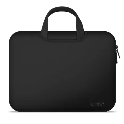 TECH-PROTECT NEOPRENSKA TORBA ZA PRETPLITAK DO 15,6 INČA, CRNA