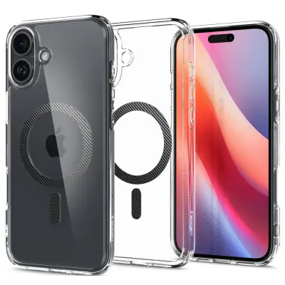 SPIGEN ULTRA HYBRID MAG OVOJNICA ZA IPHONE 16 ZA MAGSAFE KARBONSKA VLAKNA