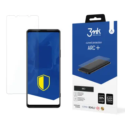 3MK ARC+ TEMPERIRANO STAKLO ZA SONY XPERIA 1 III 5G ZAŠTITA ZA KUTIJU