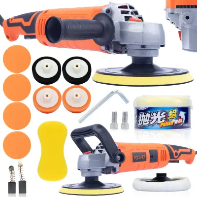Stroj Za Poliranje Orange Butterfly – 2500 W, 7 Brzina, Disk 180 Mm | CE Certifikat, 2,9 Kg