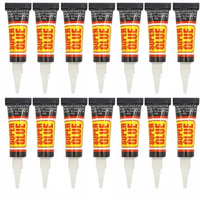 Set Super Ljepila 14x3g – Snažan, Bezbojan, Brzo Vezivanje | Za Keramiku, Plastiku, Metal, Drvo