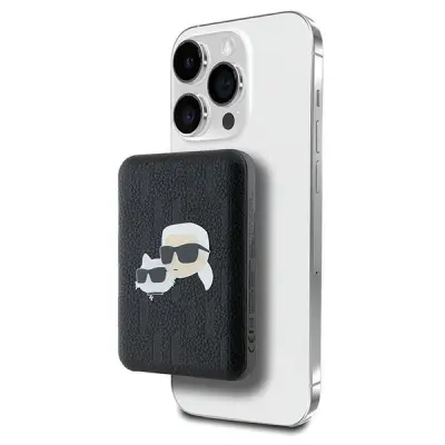 Baterija za punjenje MagSafe 5000mAh s uzorkom Karl i Choupette glava