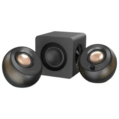 CREATIVE 2.1 PEBBLE X PLUS ZVUČNICI S SUBWOOFEROM, CRNI, ZA RAČUNALA