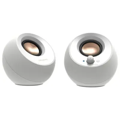 CREATIVE PEBBLE 2.0 V3 BLUETOOTH 5.0 USB-C BIJELE RAČUNALNE ZVUČNIKE