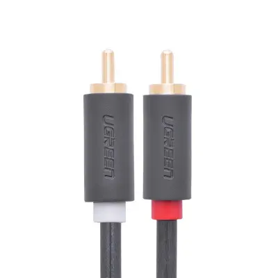 Ugreen AV104 stereo RCA kabel 2RCA na 2RCA, 1 m - sivi