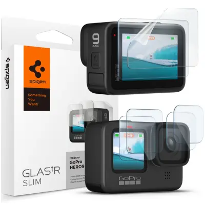 SPIGEN TEMPERED GLASS GLAS.TR TANKI FILM 2-PAK ZA GOPRO HERO 9 10 11 12