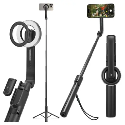 SPIGEN S580W MAGSAFE SELFIE STICK ZA IPHONE BLUETOOTH CRNA