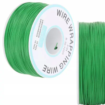 Kynar Niskonaponski Kabel 0.25mm 200m – Zelena Izolacija | AWG 30, PVC, 300V