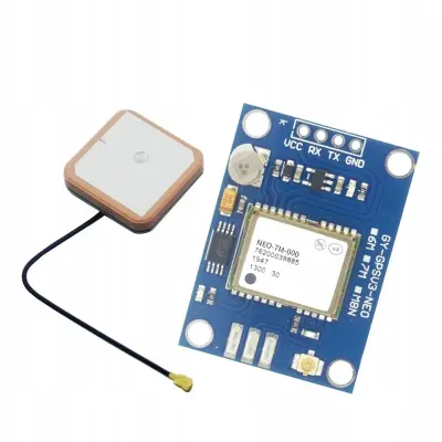 GY-NEO7MV2 GPS Modul s Antenom – GLONASS Podrška | 2.7-5.5V, -162 dBm, UART, PPS