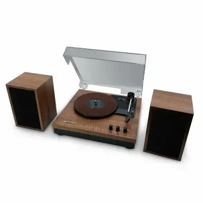 OUT_Gramofon + zvučnici Muse M-108BT - KORIŠTEN ARTIKL