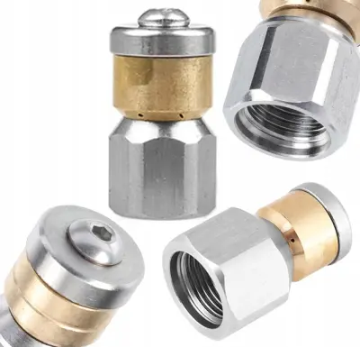 Mlaznica Rotacijska N11 – 3 Otvora, 1/4" Navoj | Kompatibilnost s Kärcher, Parkside, Lavor