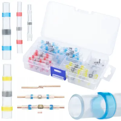 Set Termoskupljajućih Cijeva s Kositarom – 100 Komada | 0,25-6 Mm, 105°C