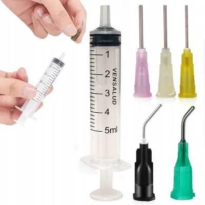 Šprica Dozator 5ml Luer-Lock – Precizna Aplikacija | Polipropilen, 5 Igala