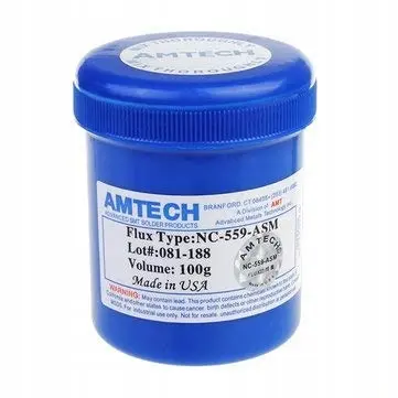 Za Lemljenje Amtech NC-559-ASM Flux – Gel Konzistencija, No-Clean, UV Sastojak | 100 G