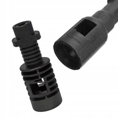 Priključak Za Visokotlačni Čistač – Kompatibilno s Kärcher Bayonet k i Bosch Stari Tip | Plastica, Crna