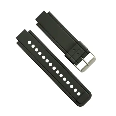 Garmin Vivoactive Acetate Silikonski remen za sat - Crni Crna