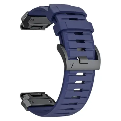 Vrhunska Garmin Fenix 8 narukvica: Fluororubber remen za sat Plava