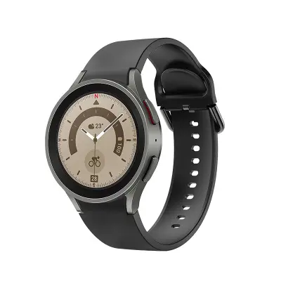 Silikonska narukvica za Samsung Galaxy Watch 5 - (40/44/45mm Pro) Crna