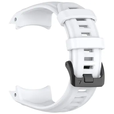 Vrhunska silikonska narukvica za Garmin Instinct 3 45mm seriju Bijela
