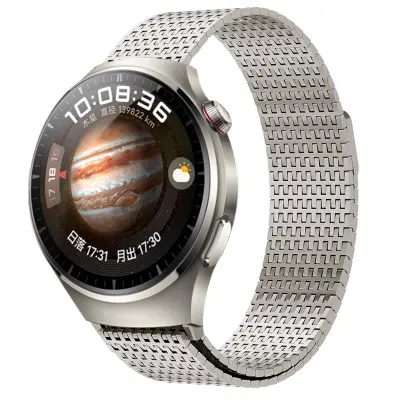 Vrhunski remen od nehrđajućeg čelika za Huawei Watch GT5/4/3/Pro Čelik