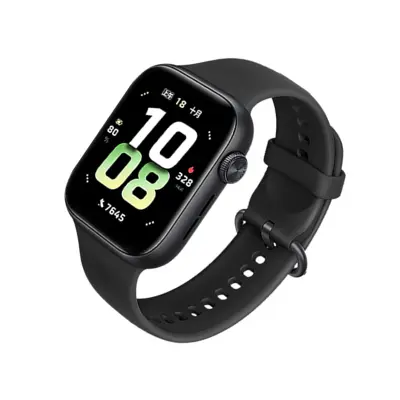 Stilski silikonski remen za HONOR WATCH 5 Crna
