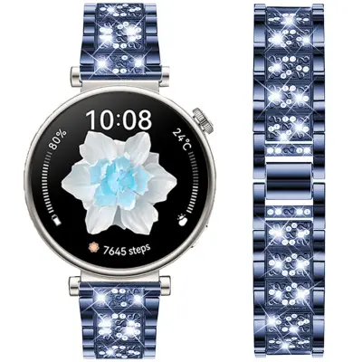 18mm narukvica od nehrđajućeg čelika za Samsung Huawei Plava