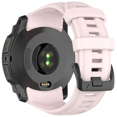 Vrhunski silikonski remen za sat Garmin Instinct 3 50mm Pink