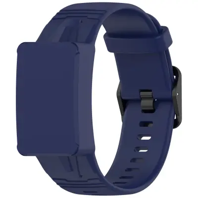 Ponoćno plava silikonska narukvica za WHOOP 4.0 Fitness Tracker Ponoćno plava