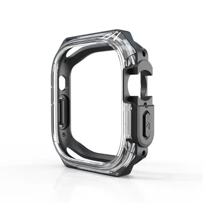 49mm Apple Watch Ultra dvobojna zaštitna futrola Proziran