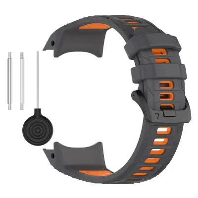 Garmin Instinct 3 Dvobojna Silikonska Narukvica za Sat Narančasta