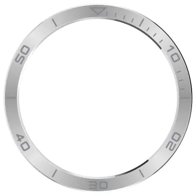 Vrhunski srebrni okvir za Garmin Tactix 8 51mm Solar Edition Srebrna