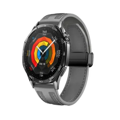 22mm Univerzalni silikonski remen za sat za Samsung, Huawei, Xiaomi Siva