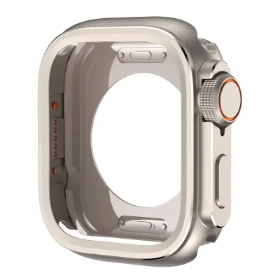 Robusna metalna futrola za Apple Watch Series 10 46mm Srebrna