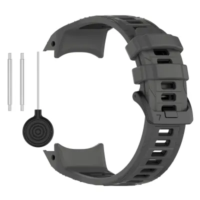 Garmin Instinct 3 Dvobojna Silikonska Narukvica za Sat Crna