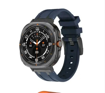 Samsung Watch Ultra narukvica od tekućeg silikona Plava