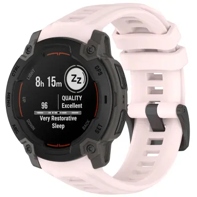 Garmin Instinct E (40mm) Silikonska narukvica za sat - Ružičasta Pink