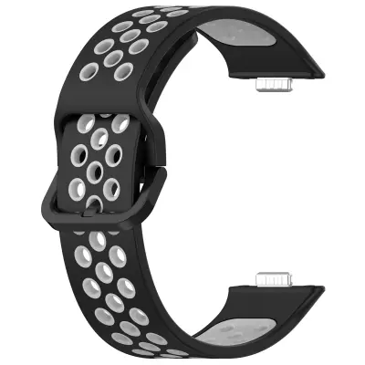 Remen za sat za HUAWEI WATCH Fit 3 Crna+Siva