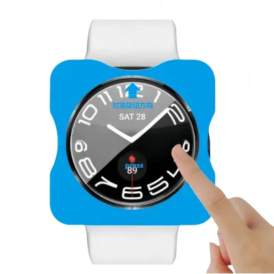 Zaštitnik zaslona od kaljenog stakla za Samsung Galaxy Watch 4 44 mm Proziran
