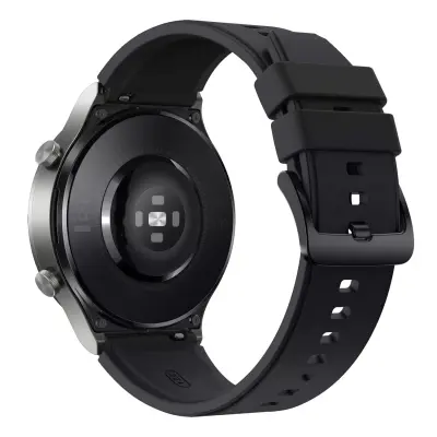 Silikonski remen za HUAWEI WATCH GT 2 3 4 2 PRO 3 PRO 4 PRO 4 46 mm crni