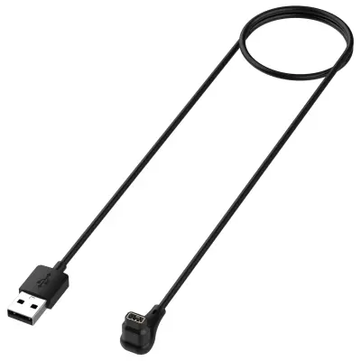 COROS PACE Pro kabel za punjenje s kutnim konektorom Crna