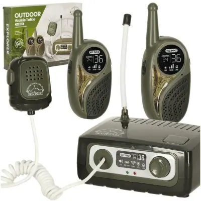 Vojni set od tri walkie talkie stanice, dometa do 300m